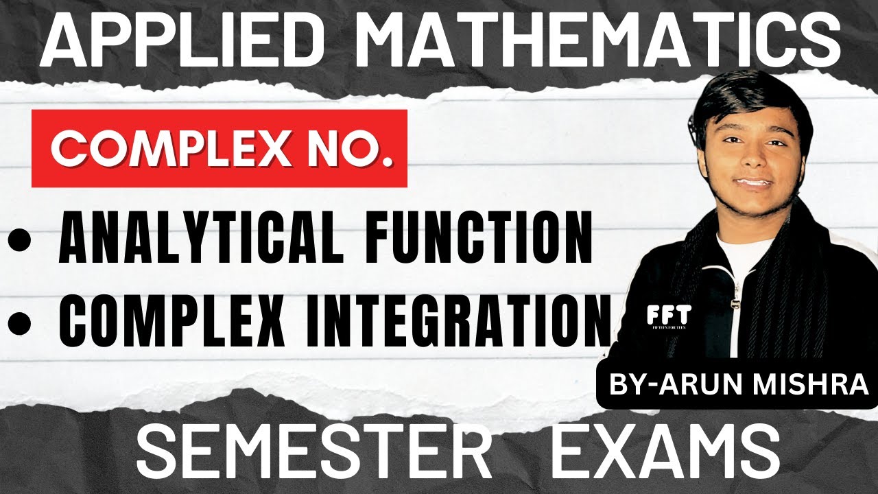 COMPLEX NUMBER | ANALYTICAL FUNCTION🚀 | COMPLEX INTEGRATION | MATHEMATICS | CGPABOOSTER SERIES #fft