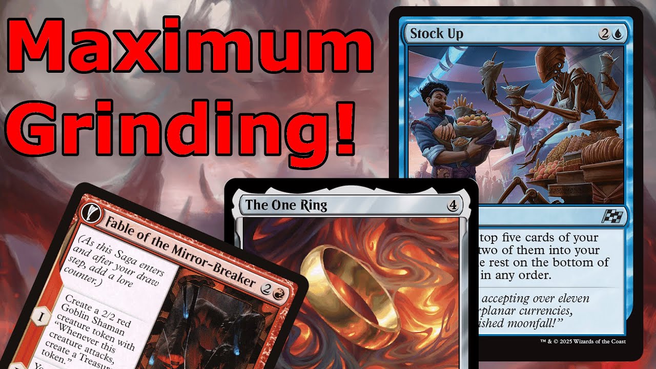 GRIND 'EM TO DUST!  Izzet Broadside Token Control (Legacy MTG)