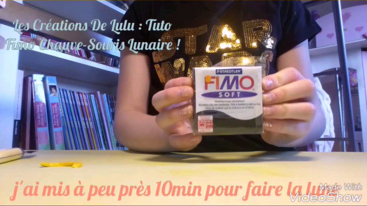 Tuto Fimo : Chauve-Souris Lunaire !      Les Cr&eacute;ations De Lulu