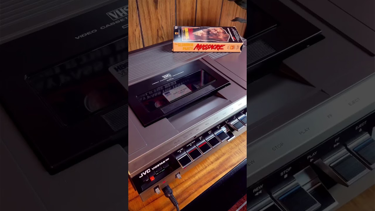 JVC HR-6700U VCR Video Cassette Recorder Videstar #jvc #vcr #vhs #videostar #vintage #old #japan