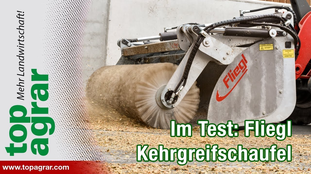Kehrbesen mit Griff: Fliegl Kehrgreifschaufel im Test