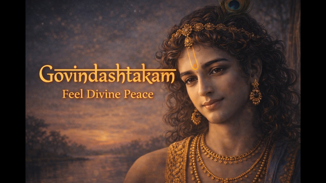 Govindashtakam | Powerful Krishna Stotram for Peace, Protection & Divine Bliss