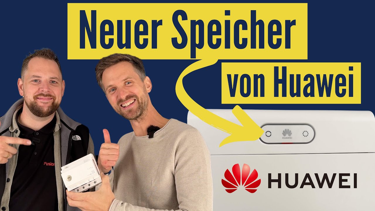 Photovoltaik: Neuer Speicher und Notstrom von Huawei LUNA2000-S1 - (Was kann er & was ist EMMA?)