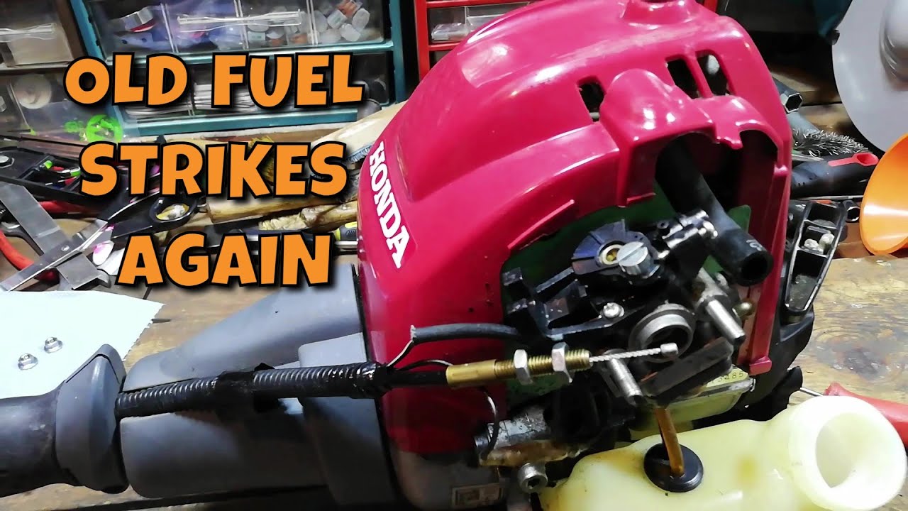 Honda 4 Stroke Trimmer Won't Start - HONDA UMK425E Service & Repair
