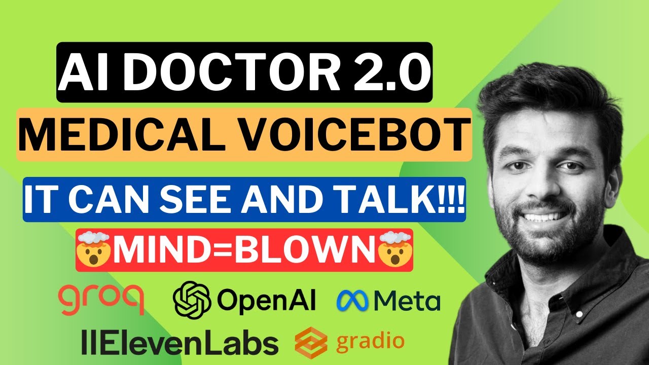 AI Medical Chatbot 2.0 (with Vision and Voice) Tutorial | AI in healthcare End-to-End Project