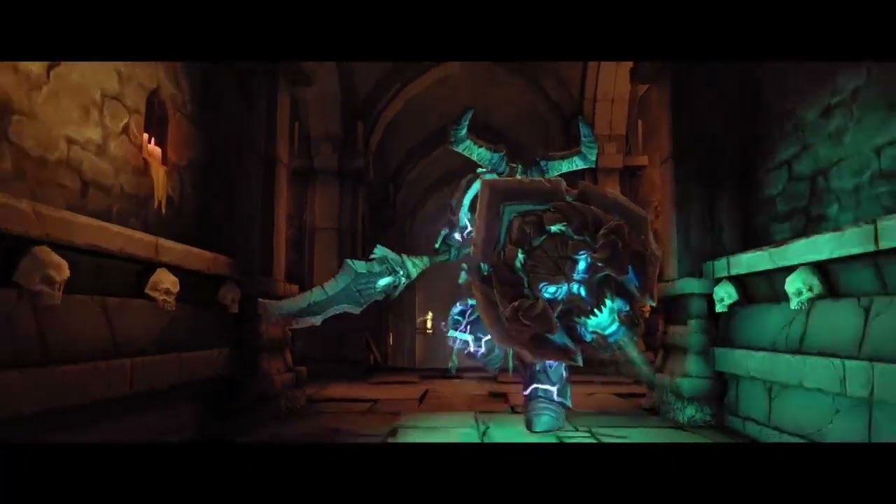 DARKSIDERS II CUTSCENES ARENA CHAMPION DEFEAT AND DEAD KING MEETING VGFARBEN