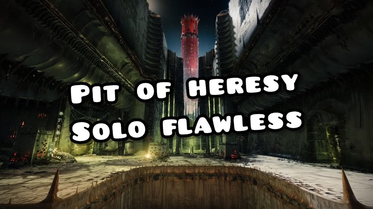 Pit of Heresy Solo Flawless Easy Mode (Season of Defiance)(Destiny 2)