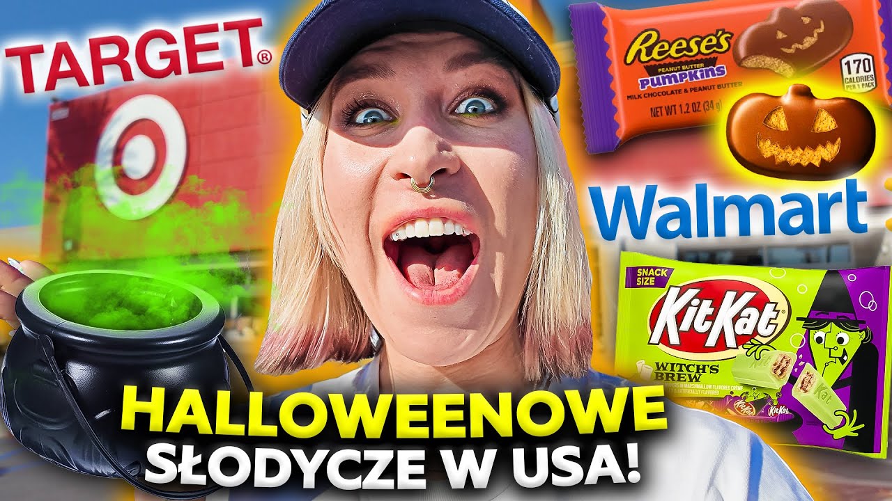 HALLOWEENOWE EDYCJE W USA! 🇺🇸 WALMART i TARGET | Agnieszka Grzelak Vlog