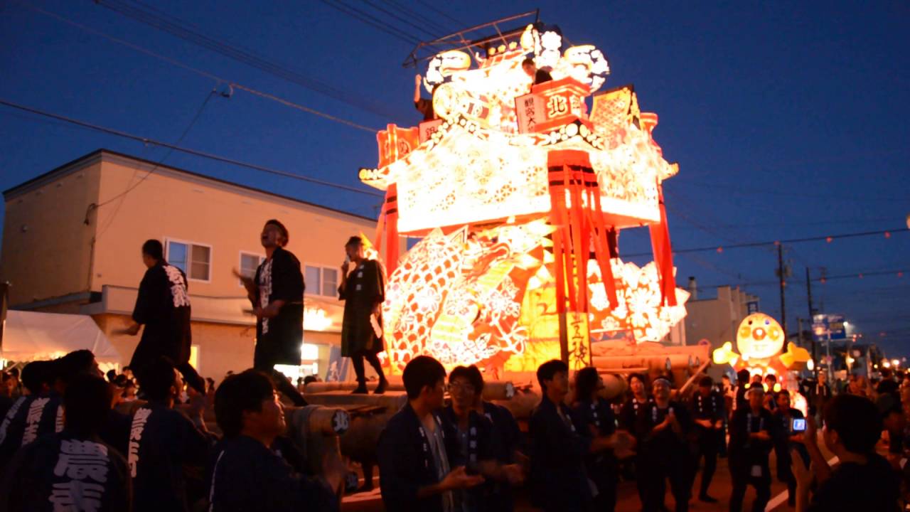 心地よいサウンド 沼田夜高節 Yohtaka bushi Numata andon matsuri 沼田町夜高あんどん祭り【Travel Hokkaido】