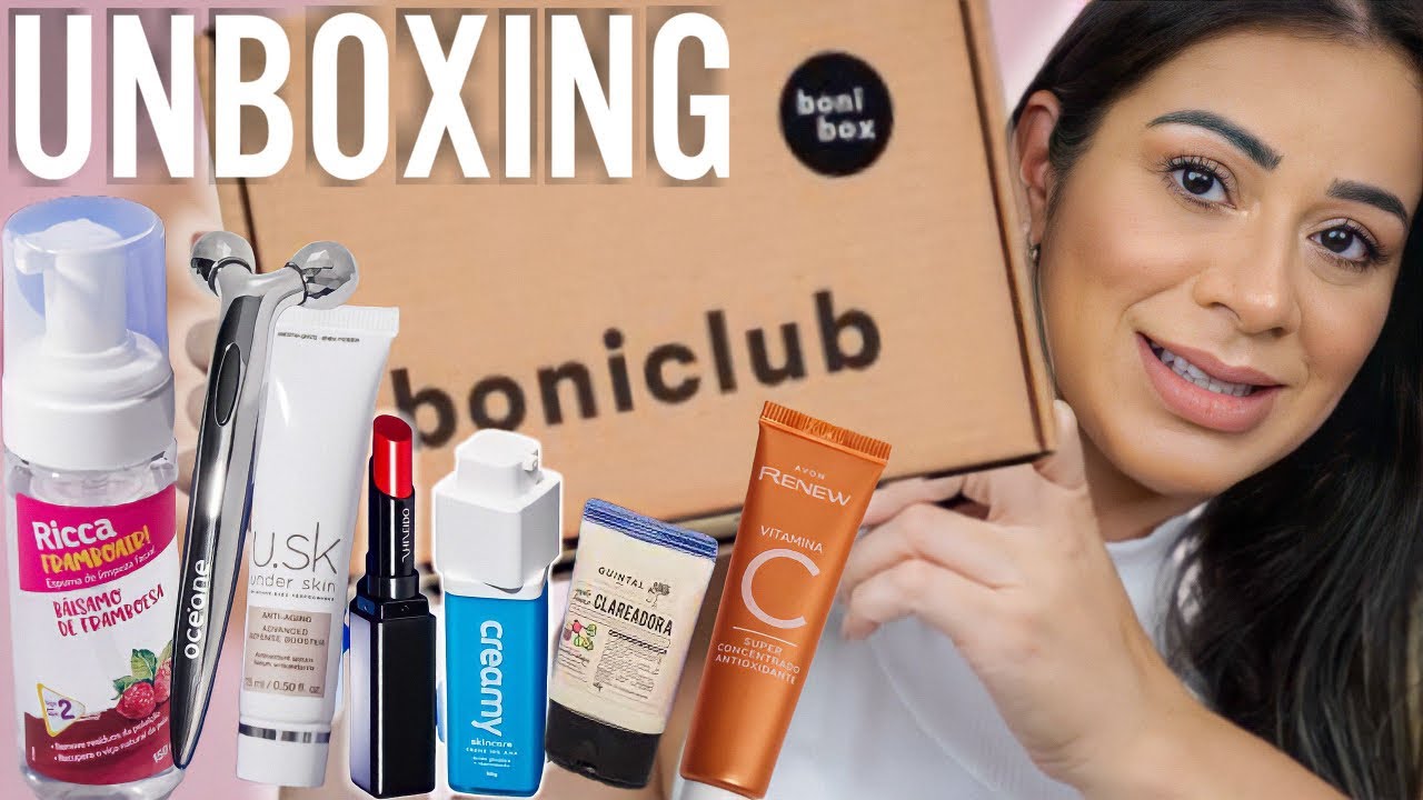 UNBOXING: Conheci a Caixinha de SKIN CARE MAIS COMPLETA da Internet | BONIBOX