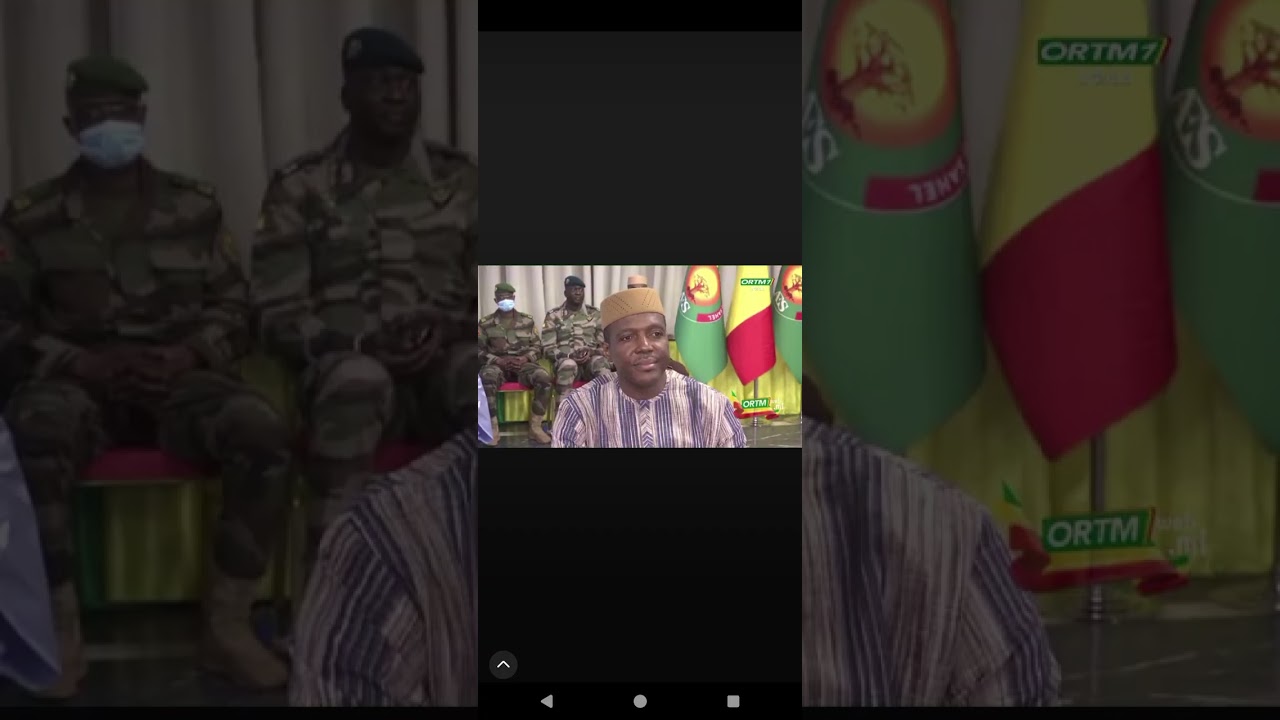 Discours de Macky bah au palais présidentiel 