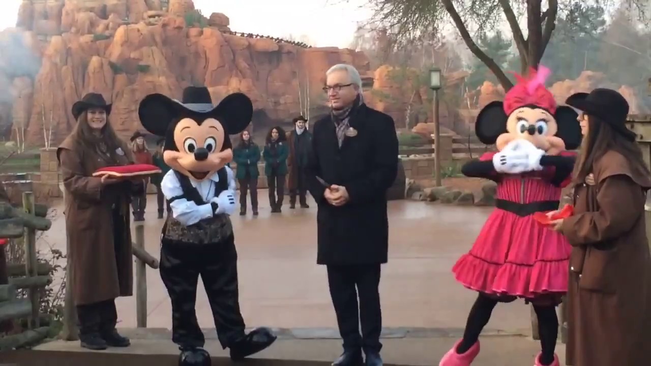 Cérémonie de réouverture de Big Thunder Mountain Disneyland Paris