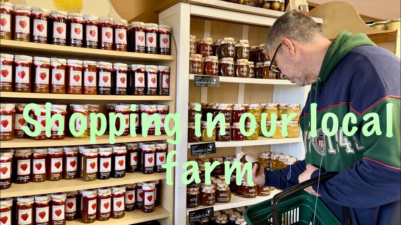 BAKED COD WITH PEPPERS , Visit to a Farm Shop #easyrecipes #englandvlog #familyvlogs