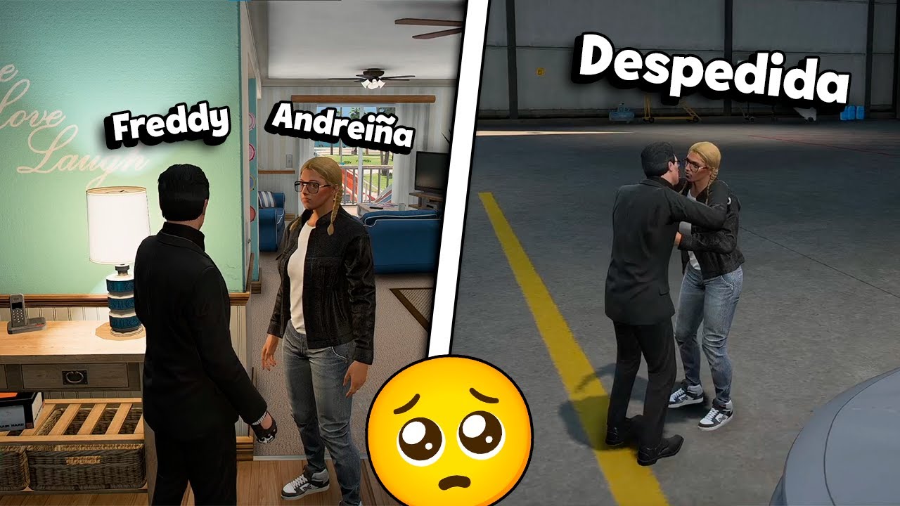FREDDY TRUCAZO SE REENCUENTRA CON SU ESPOSA ANDREIÑA🥺 SPAINRP GTA ROLEPLAY