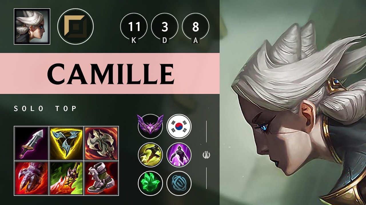 Camille Top vs Shen - KR Master Patch 25.10
