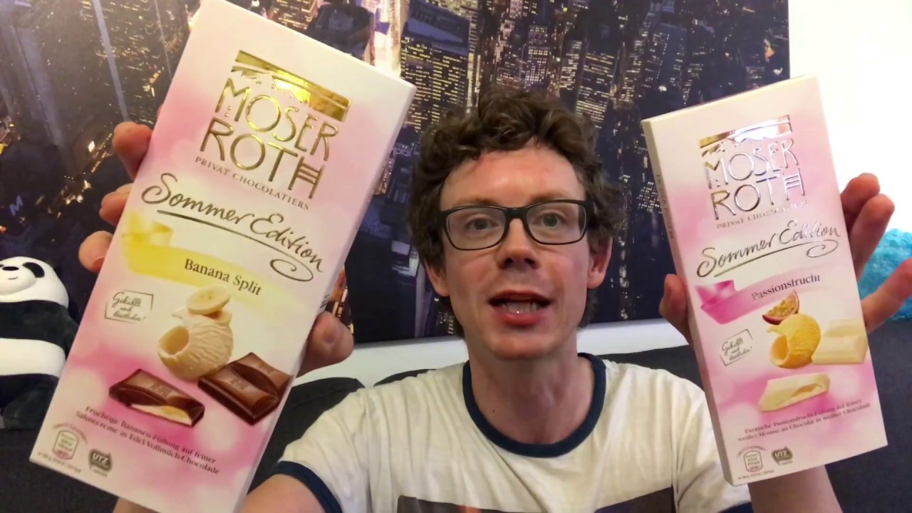 Aldi Schokolade: Banana Split & Passionsfrucht - Die Sommer-Edition 2018 von Moser Roth im Test!