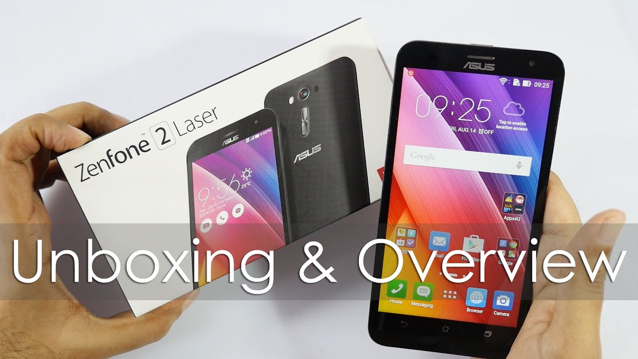 Asus Zenfone 2 Laser Unboxing & Overview