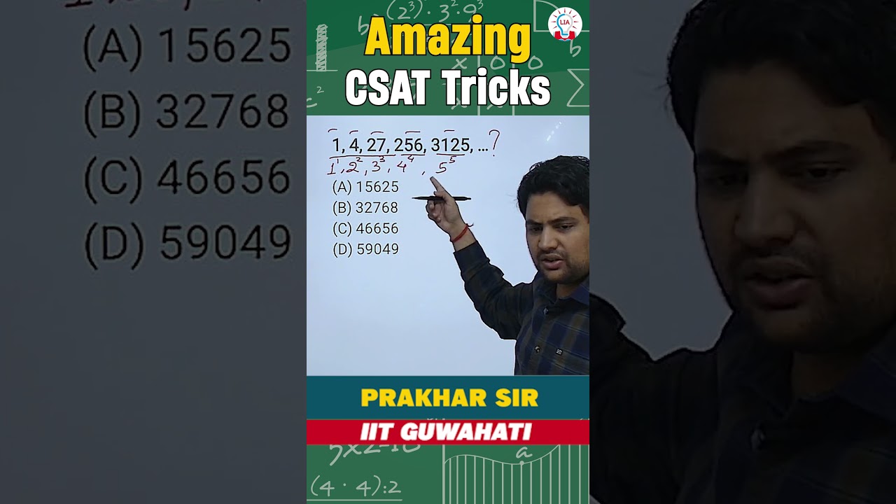 Amazing & Quick Solution of Number Series Problem l CSAT UPSC Prelims 2026