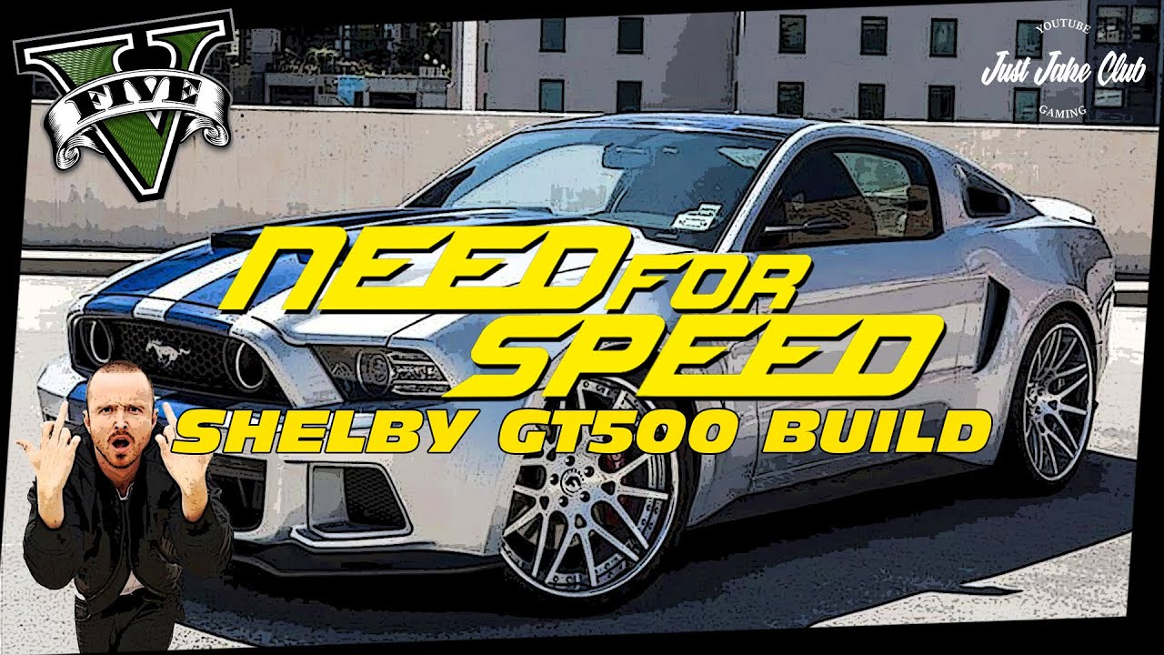 Need For Speed Movie | Shelby Mustang GT500 | GTA V Car Build Tutorial (DOMINATOR)