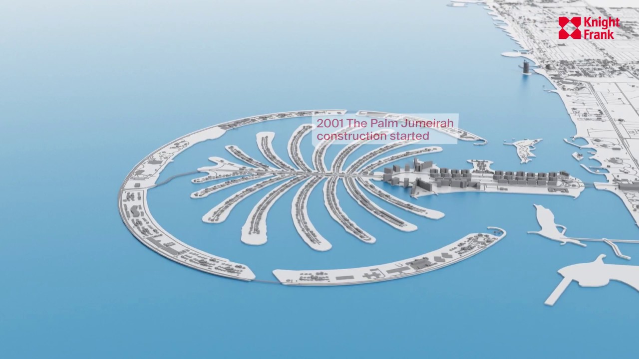 Dubai Evolution from 1960 to 2021 Time-lapse