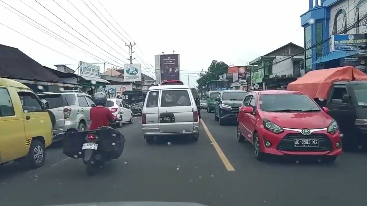 Jalur Dieng dari Semarang Tol Bawen