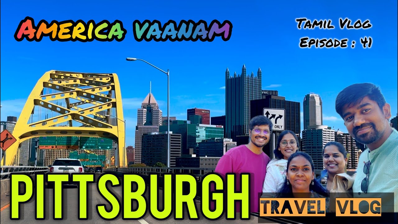 Pittsburgh Travel Vlog | Sri Venkateswara temple & ISKCON 