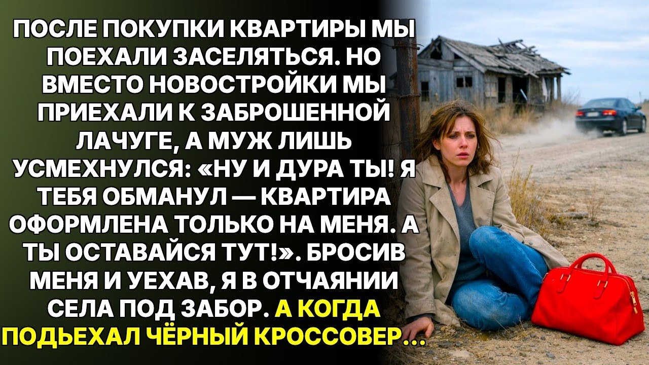 Муж повёз меня заселяться в новую квартиру — а привёз к заброшенной лачуге…