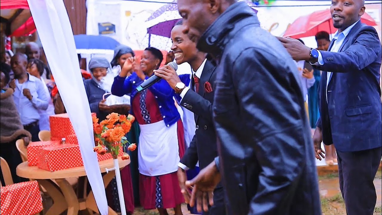 NORMAN SHAAKA performing live in Kambuga Kanungu district @Agrey&Peace’s wedding ceremony 