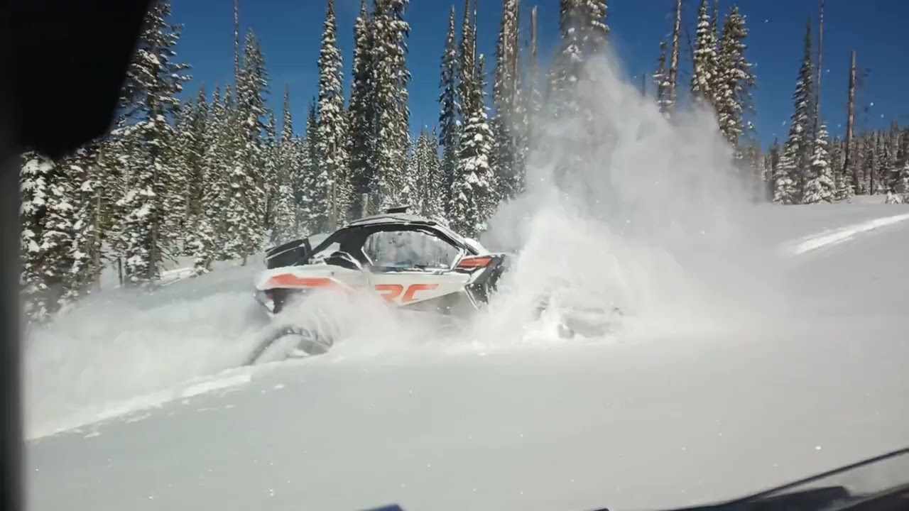 Can Am Maverick X3 Turbo with Backcountry Tracks