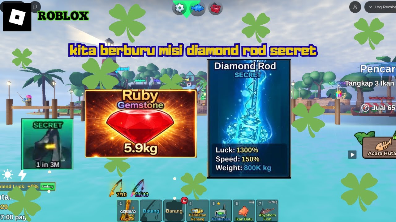 🔴SPECIAL EVENT UNTUK BESOK  | PT-PT x8 24JAM #fishit #robloxindonesia