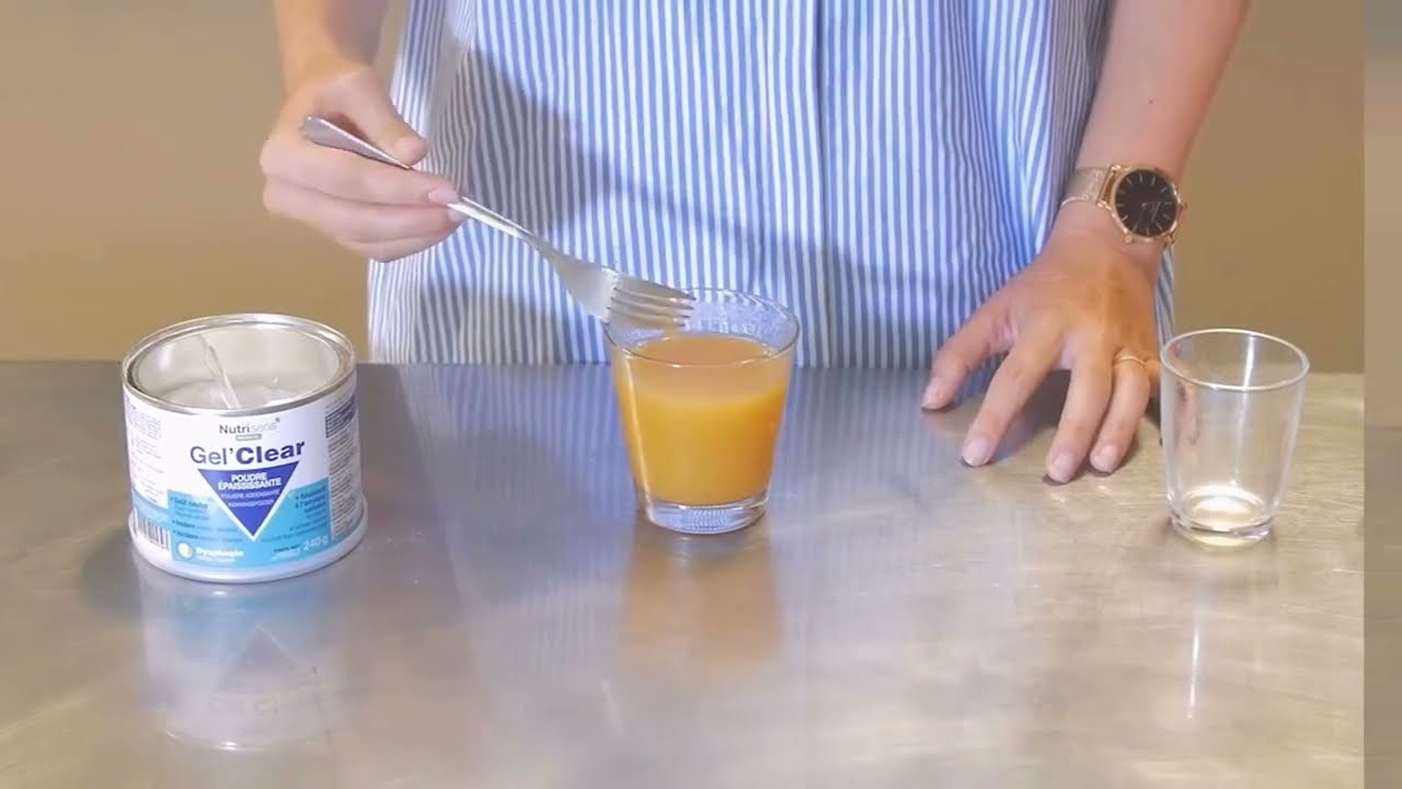 Cocktail addensato con Gel'Clear