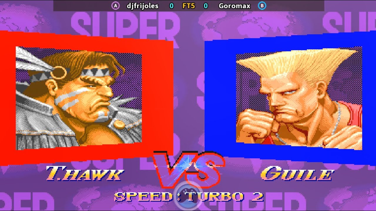 Super Street Fighter 2 Turbo djfrijoles vs Goromax FT5