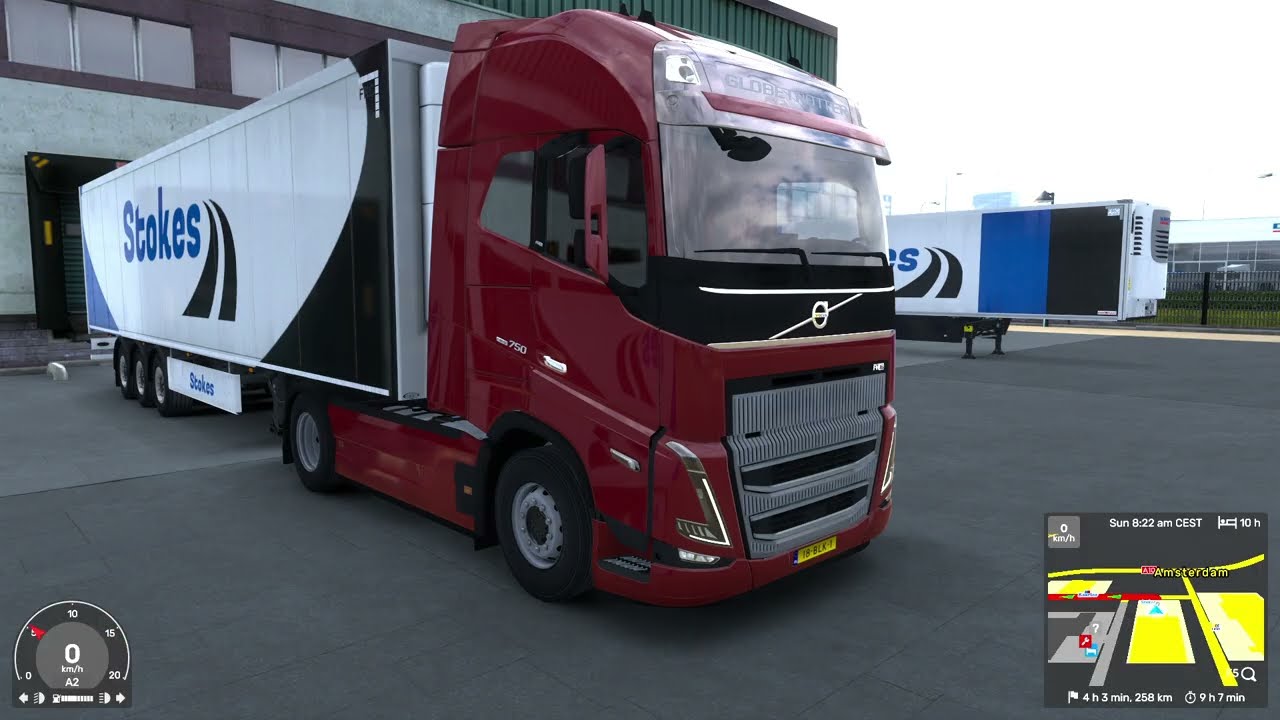 American truck simulator | euro truck simulator busiest road | chhotelive