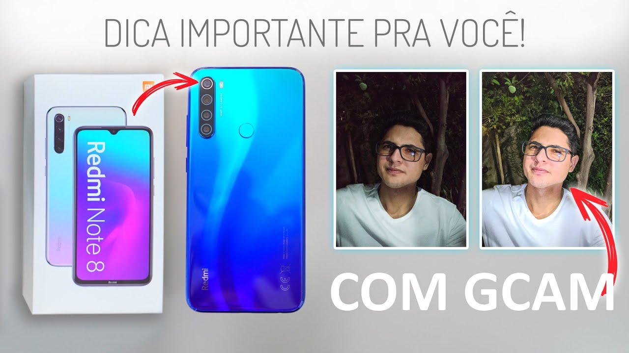 Xiaomi Redmi Note 8 com GCam realmente fica incrível? COMO INSTALAR!