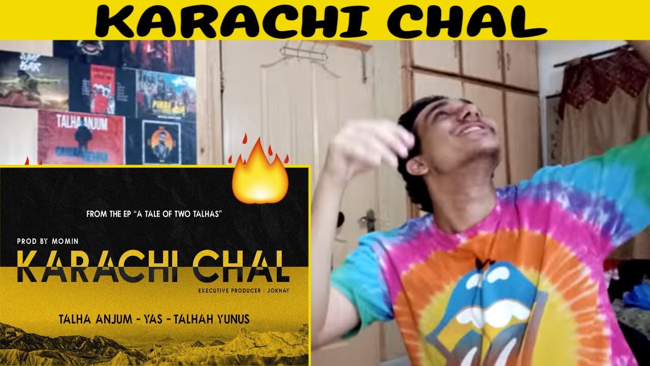 | MY REACT | KARACHI CHAL | Talha Anjum | Talhah Yunus (Feat YAS) | MURSHAD BACK TO BACK TRENDING |