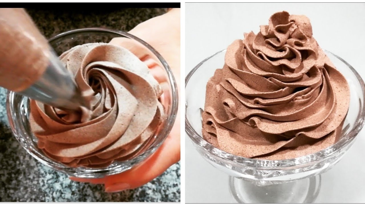 Crema Chantilly De Ciocolata | Chantilly De Chocolate receta facil | BUCATARESTE CU RODICA
