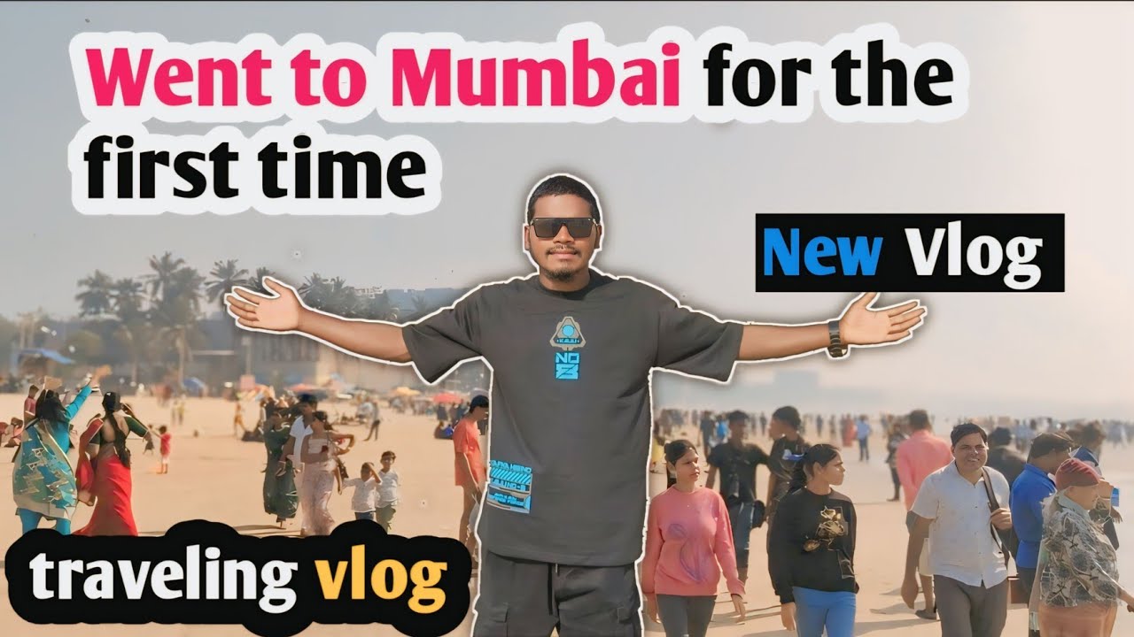 Odisha To Mumbai Juhu beach Vlog Video | Juhu Chaupati Odia Vlogs...