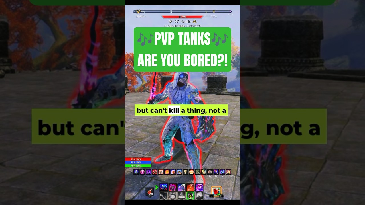 🎶 ESO Unkillable Tanks - Are You Bored?! #eso #esopvp #cujobeats