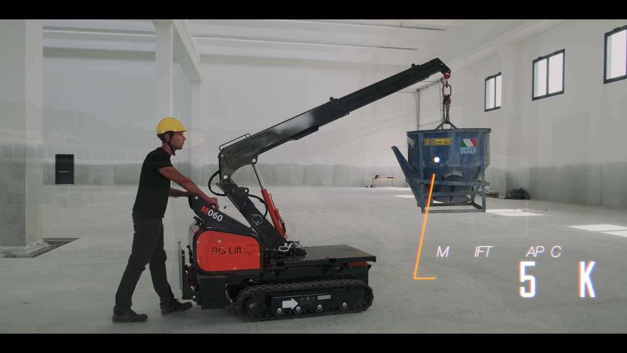 Gru cingolata BG Lift M060