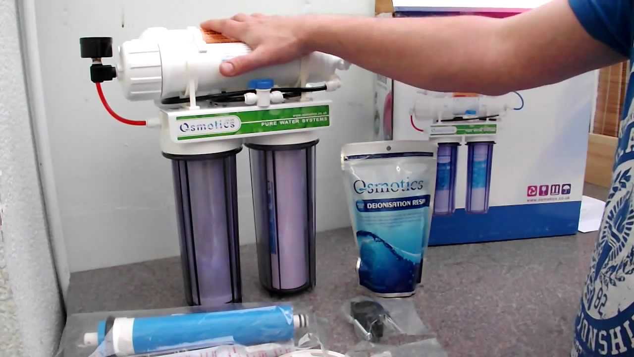 Osmotics.co.uk 4 Stage 50 GPD Reverse Osmosis System with DI Review and Installation Guide