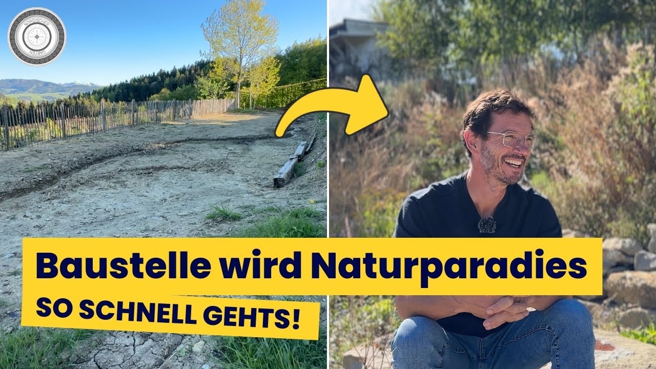 In nur EINEM Jahr zum absoluten NATURPARADIES! Meine Arche Noah für unsere Tierarten