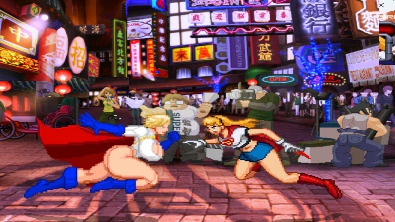 Supergirl vs Power Girl SUPER CRAZY FIGHT🔥 DC Comics Mugen Epic Battle Tribute 2023