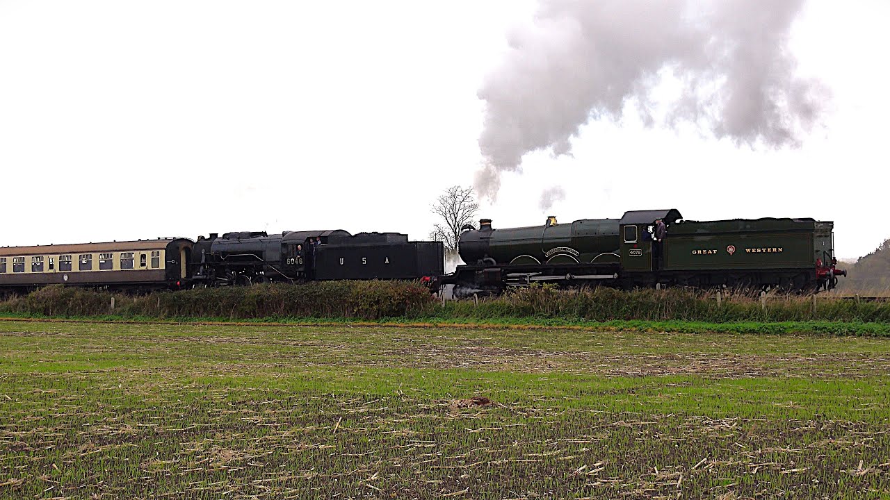 Chinnor & Princes Risborough Railway Autumn Steam Gala 31 October 2025. 4k.