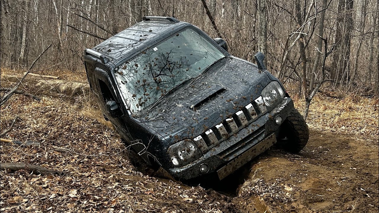 Suzuki Jimny Покатушки по лесу