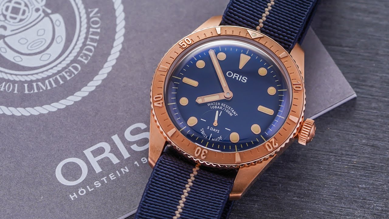 NEW Oris Carl Brashear Cal. 401 - A Cool Watch Tributing an Even Cooler Man
