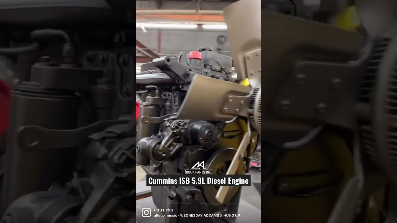 Cummins ISB 5.9L Diesel Engine #trucker #cumminsnation #cumminsturbodiesel