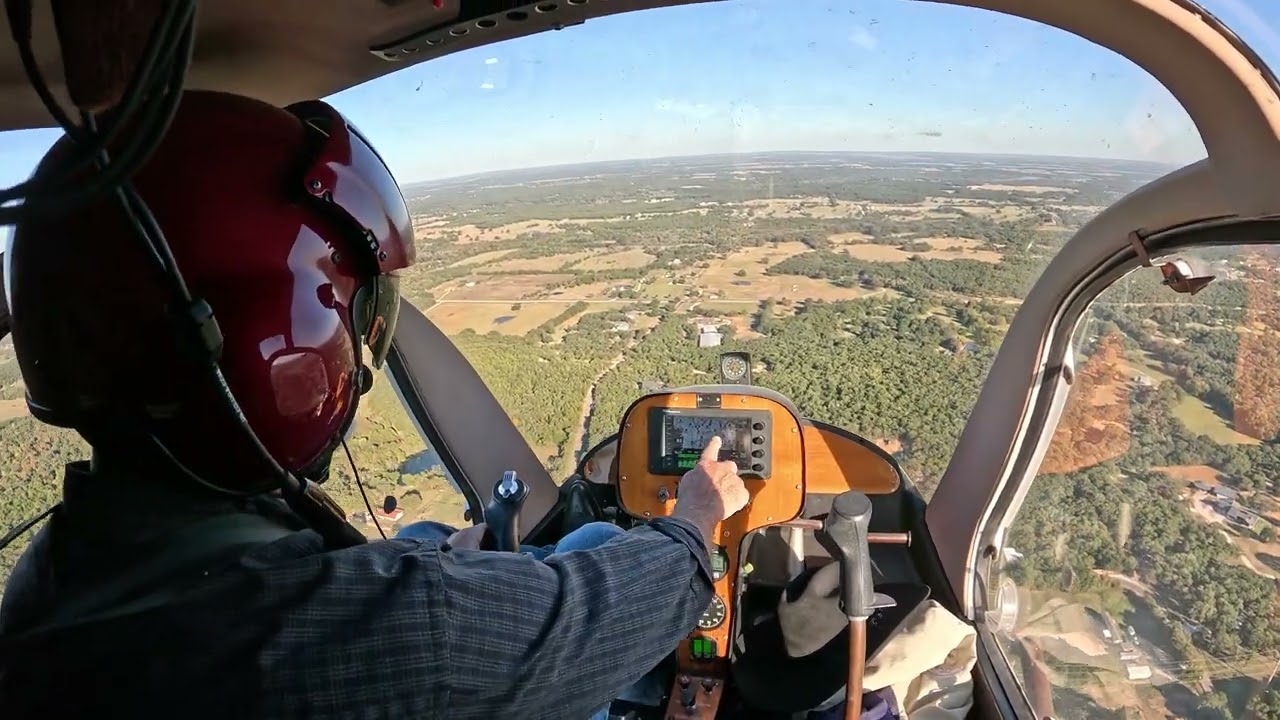 Rotorway with GoPro 12 with mic added.  Heading to choir!