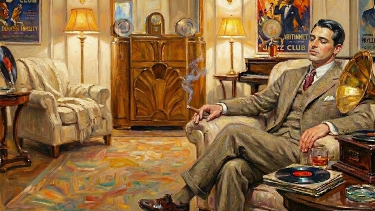 Old Records & Cigar Smoke |  Jazz Mix for Solitude