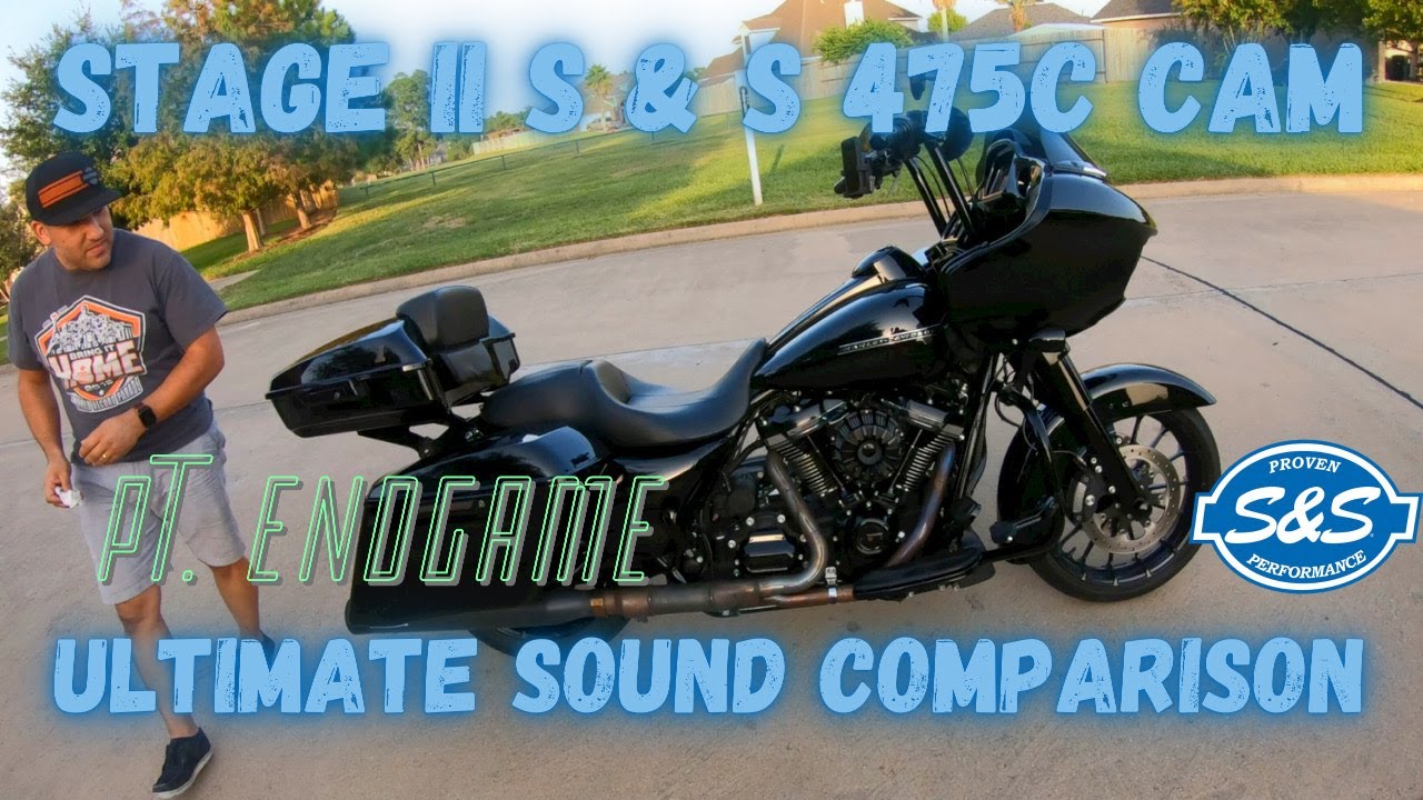 Stage 2 S&S 475c M8 Road Glide - Ultimate sound comparison