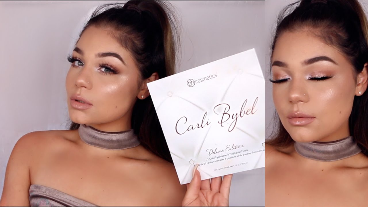 CARLI BYBEL DELUXE EDITION PALETTE | GET READY WITH ME | Blissfulbrii